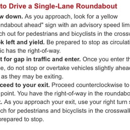 How to drive in a roundabout if you find yourself on La Jolla Blvd