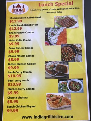 Menu photo 1 India Grill & Bistro Leduc, AB Menu photo 1 India Grill & Bistro Leduc, AB