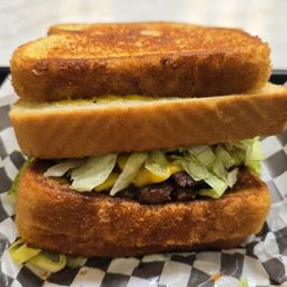 Grilled Cheese Burger Grilled Cheese Burger