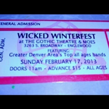 Gothic Theatre - Music Venues Near Me - Englewood, Colorado Gothic Theatre - Music Venues Near Me - Englewood, Colorado