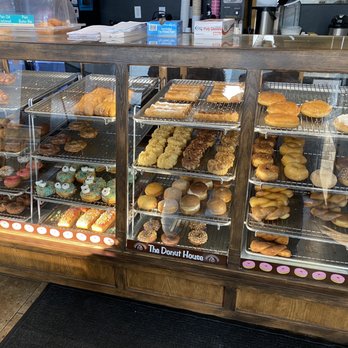 Donut House - a variety of donuts in a display case - Donuts Near Me - Hayden, Idaho