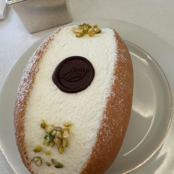 Pasticceria Marchesi - Maritozzo panna e pistachio - 7 euros - Cafes Near Me - Milan, Michigan Pasticceria Marchesi - Maritozzo panna e pistachio - 7 euros - Cafes Near Me - Milan, Michigan