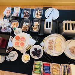 Highland Dell - Close-up of breakfast spread, can you believe this was for just the two of us?!?
