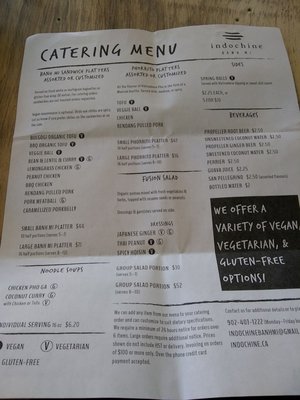 Menu photo 1 Indochine Banh Mi Halifax, NS Menu photo 1 Indochine Banh Mi Halifax, NS