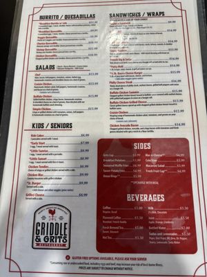 Menu photo 1 Griddle & Grits Port Royal, SC Menu photo 1 Griddle & Grits Port Royal, SC