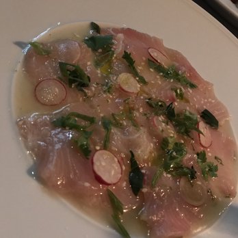 Maple & Ash - Hamachi Crudo. Nice take on sashimi. - Steakhouses Near Me - Scottsdale, Arizona Maple & Ash - Hamachi Crudo. Nice take on sashimi. - Steakhouses Near Me - Scottsdale, Arizona