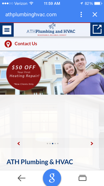 Slide of ATH Plumbing