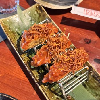 Taikin Asian Cuisine - Tuna Tacos - Asian Fusion Near Me - Miami, Florida Taikin Asian Cuisine - Tuna Tacos - Asian Fusion Near Me - Miami, Florida