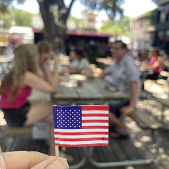 Mozart's Coffee Roasters - July 4th - a little flag accompanied our cupcakes - Coffee & Tea Near Me - Austin, Texas Mozart's Coffee Roasters - July 4th - a little flag accompanied our cupcakes - Coffee & Tea Near Me - Austin, Texas