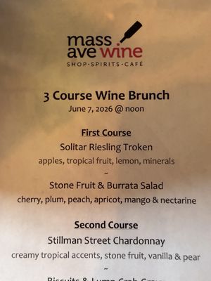 Menu photo 1 Mass Ave Wine Indianapolis, IN Menu photo 1 Mass Ave Wine Indianapolis, IN