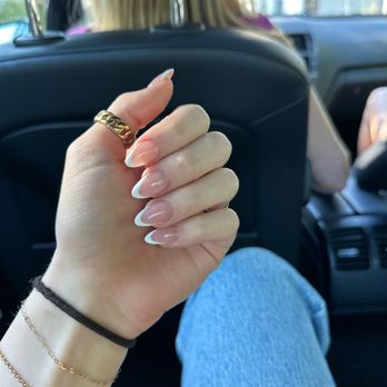 Luxury Nail Bar - what is so "different" about this French tip? - Nail Salons Near Me - San Jose, California Luxury Nail Bar - what is so "different" about this French tip? - Nail Salons Near Me - San Jose, California
