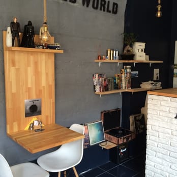 Pattis Kitchen - Star Wars paraphernalia, books, and a working record player. This place is a veritable Brooklyn transplant. - Cafes Near Me - Istanbul, 34