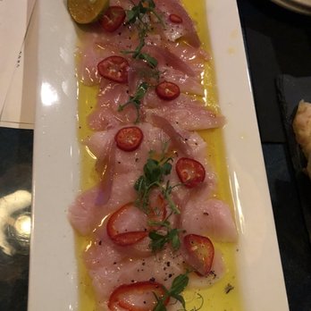 The Boardroom - Hamachi crudo - Cocktail Bars Near Me - Kailua, Hawaii