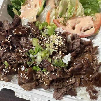 The Spot Teriyaki - 2. Beef Combo Plate - Japanese Near Me - Covina, California