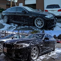 NorthEast Autobahn - Summer vs Winter set up...there's something about Japanese wheels on a German car
