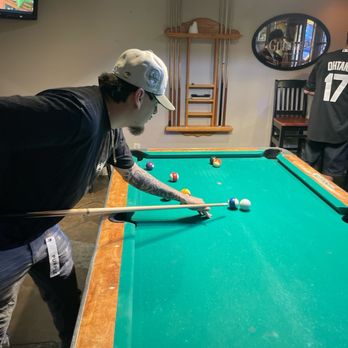 Shenanigans - Me playing pool - Irish Near Me - Long Beach, California