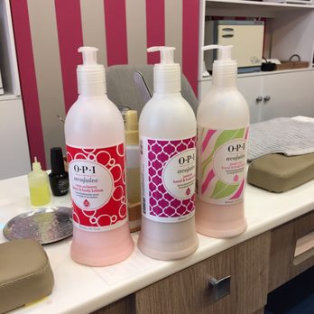 Polish Me Nails & Spa - Lotion options: cranberry, jasmine, or ginger lily - Nail Salons Near Me - Chicago, Illinois