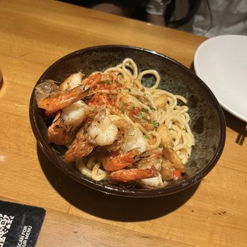 NEP Cafe - Irvine - garlic noodles with shrimp - Breakfast & Brunch Near Me - Irvine, California