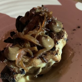 Valle - Oyster mushroom with black garlic aioli - Wine Bars Near Me - Oceanside, California Valle - Oyster mushroom with black garlic aioli - Wine Bars Near Me - Oceanside, California