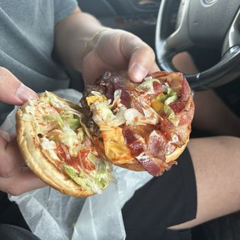 Gus's Drive-In - Bacon cheeseburger - Ice Cream & Frozen Yogurt Near Me - East Troy, Wisconsin