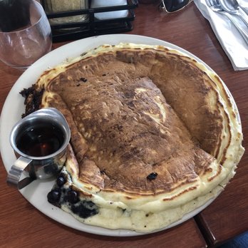 Counter Cafe East - Blueberry pancake bigger than your head!! - Breakfast & Brunch Near Me - Austin, Texas
