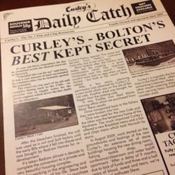 Curleys Dining Rooms - The menu