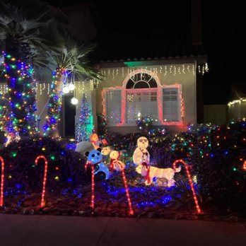 Candy Cane Lane For Christmas - Candy Stores Near Me - Poway, California