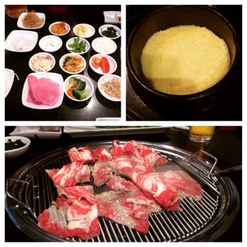 Mr BBQ - Look at all the banchan! - Korean Near Me - Fullerton, California