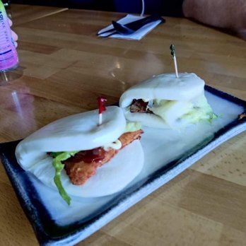 Ichiddo Ramen - Roseville - Char Siu Pork Bun (1 Pc) & Fried Chicken Bun (1 Pc) - Ramen Near Me - Roseville, Minnesota