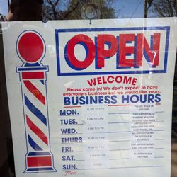 Wells Park Barber Shop - Hours