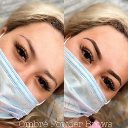Ombré powder brows