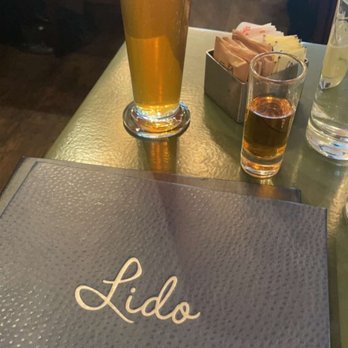 Lido - A Stella and shot of Jameson - Italian Near Me - New York, New York