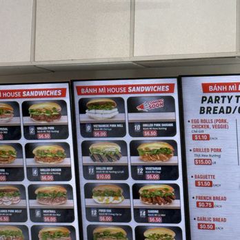 Banh Mi House - Menu - Vietnamese Near Me - Sacramento, California