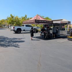 The unassuming stand at the very back of the Raley's parking lot.  Doesn't look like much from the outside, but you will be very happy.