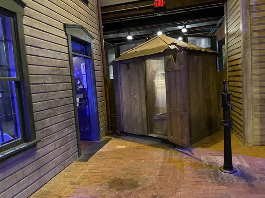 Photo of Senator John Heinz History Center - Pittsburgh, PA, US. Innovation exhibit with everything from Pittsburgh; electronic chairs, outhouse, mortuary sciences, air brakes,...