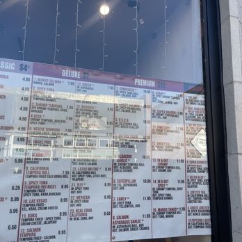 The Sushi Spot - menu - Japanese Near Me - Eugene, Oregon