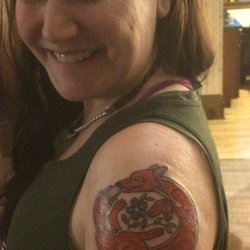Iconic Tattoo & Body Piercing - Fox tattoo by Matthew Hessler
