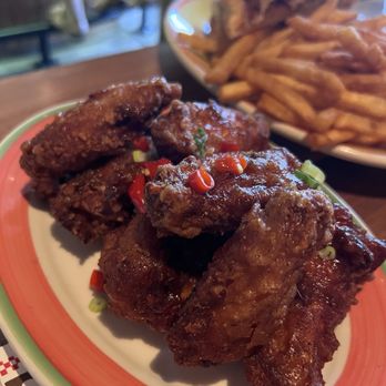 The Lobby Tiki Bar & Grill - Dakine salt and pepper wings - Tiki Bars Near Me - Oceanside, California The Lobby Tiki Bar & Grill - Dakine salt and pepper wings - Tiki Bars Near Me - Oceanside, California