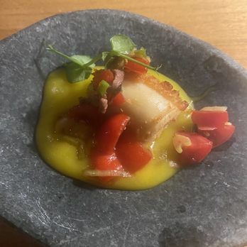 Meta Sky Bar - amuse gueule - was an octopus - Bars Near Me
