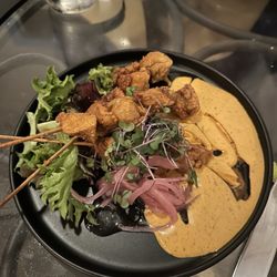 Maya's Tapas and Wines - Spicy Chicken Pinchos