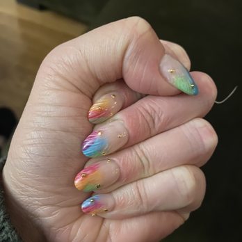 Ny Nails - Pop of color in winter! - Nail Salons Near Me - Pittsburgh, Pennsylvania