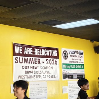 Pho 79 Restaurant - Inside - Vietnamese Near Me - Westminster, California