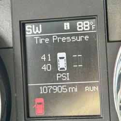 Walmart Auto Care Centers - TPMS reading