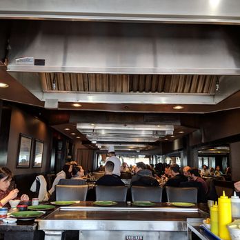 Prince Japanese Steakhouse - View from our table - Japanese Near Me - Etobicoke, Ontario