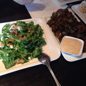 Kitchen Istanbul - Arugula salad & crispy fried Brussel sprouts - Greek Near Me - San Francisco, California Kitchen Istanbul - Arugula salad & crispy fried Brussel sprouts - Greek Near Me - San Francisco, California