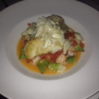 Fat Canary - Grouper with crab meat - New American Near Me - Williamsburg, Virginia Fat Canary - Grouper with crab meat - New American Near Me - Williamsburg, Virginia