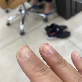 Mermaid Nail - Look at my cuticles! It's like they didn't even file my nails! - Nail Salons Near Me - Brooklyn, New York