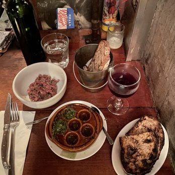 Le French Diner - Steak Tartare Grilled Octopus Escargot - French Near Me - New York, New York Le French Diner - Steak Tartare Grilled Octopus Escargot - French Near Me - New York, New York
