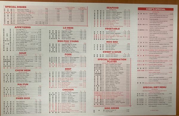 Menu photo 1 New China Kissimmee, FL Menu photo 1 New China Kissimmee, FL