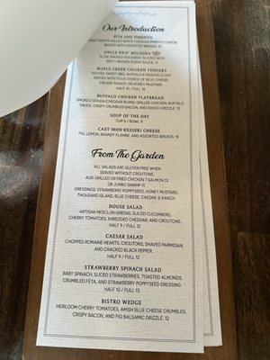 Menu photo 4 Maple Creek Bistro Kingston, TN